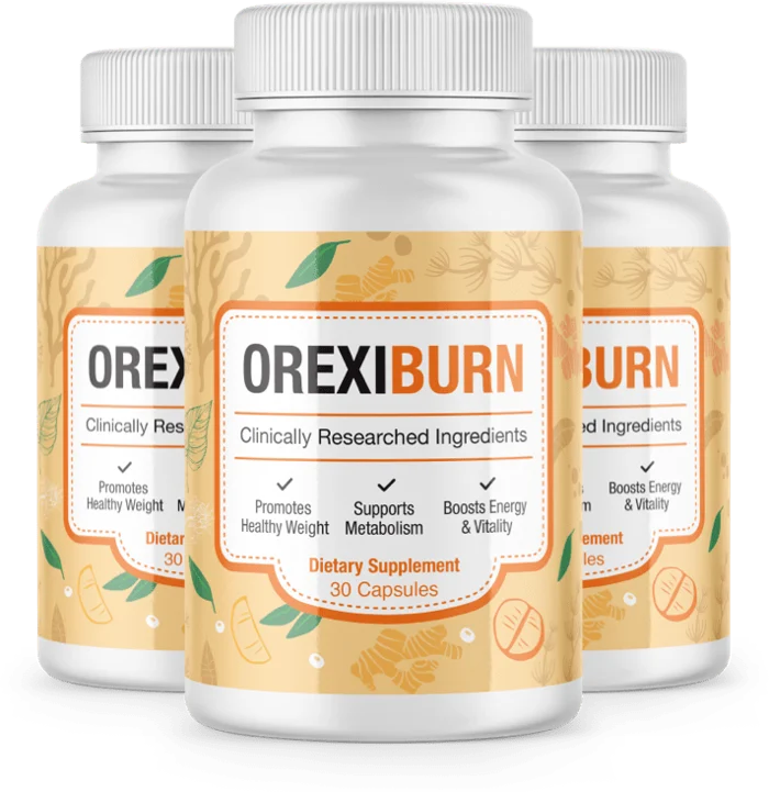 Three bottles of OrexiBurn